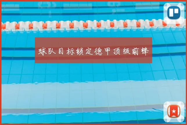 球队目标锁定德甲顶级前锋